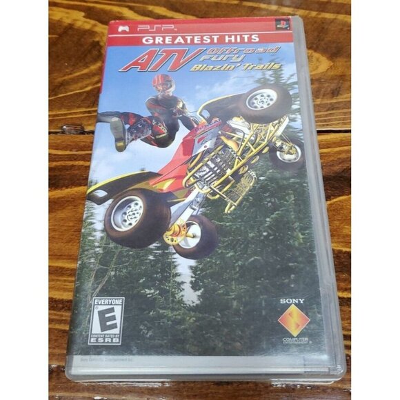 ATV Offroad Fury Blazin Trails Sony PSP Complete in Box - Picture 1 of 4